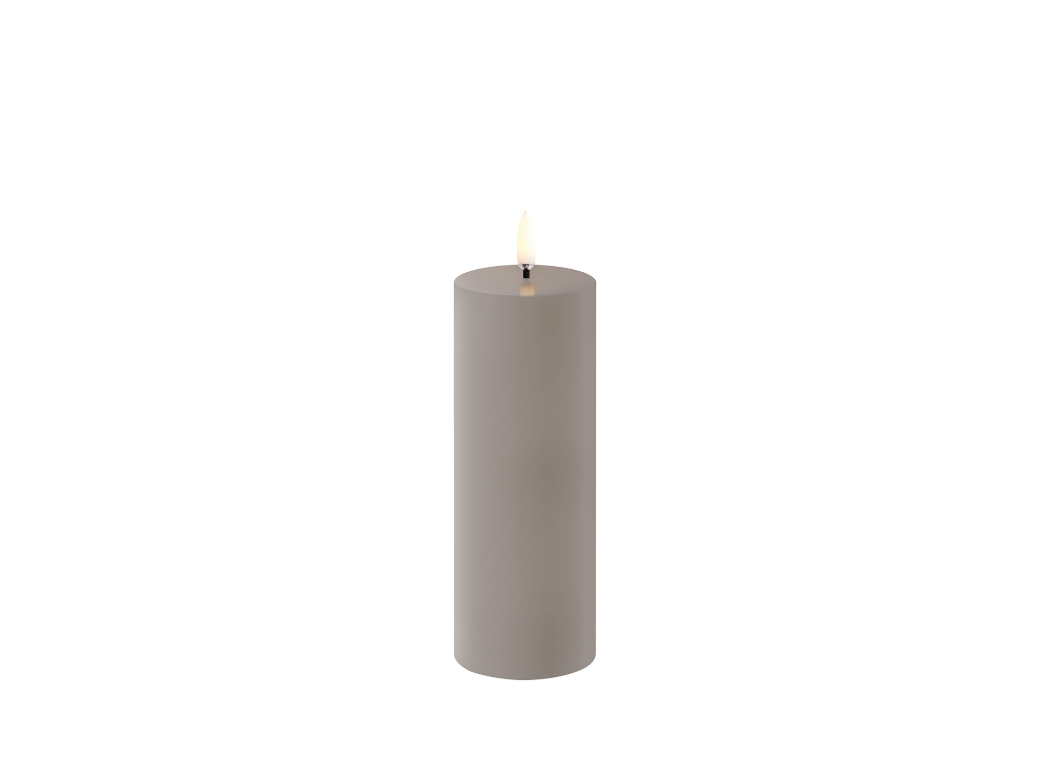 Melted pillar candle smooth M