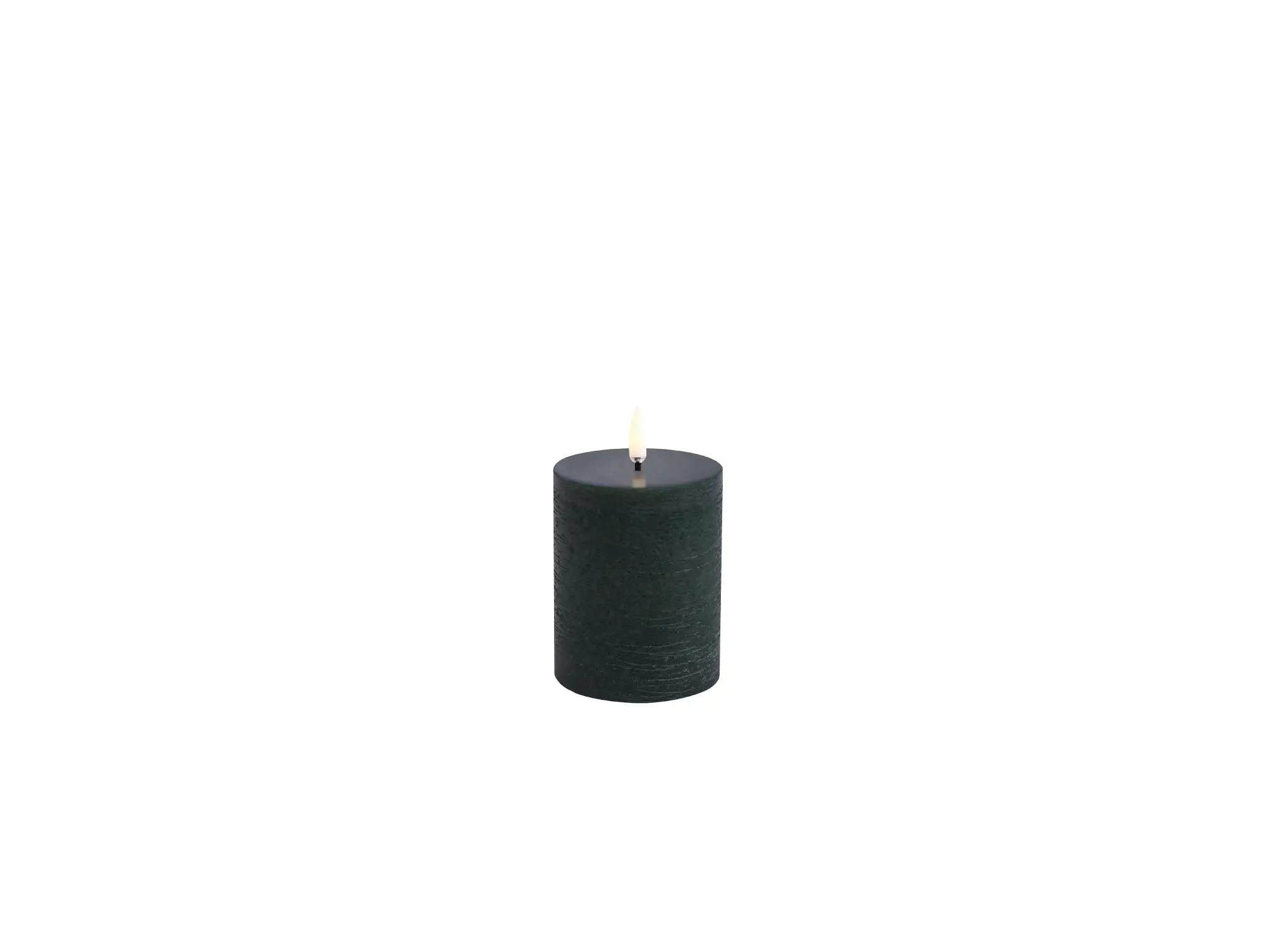 LED-Kerze pine green