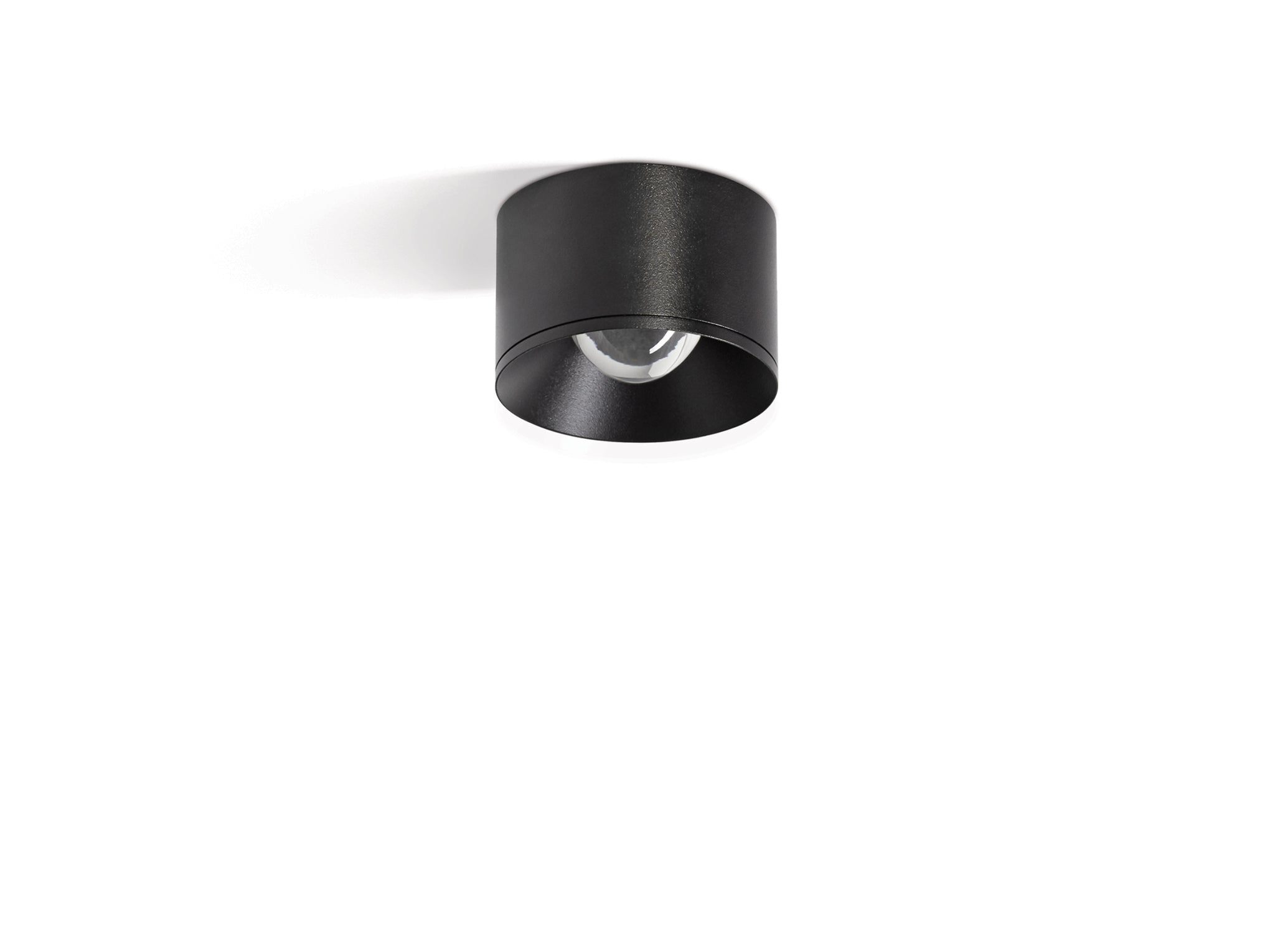 Deckenstrahler Puck von Arkos in Schwarz