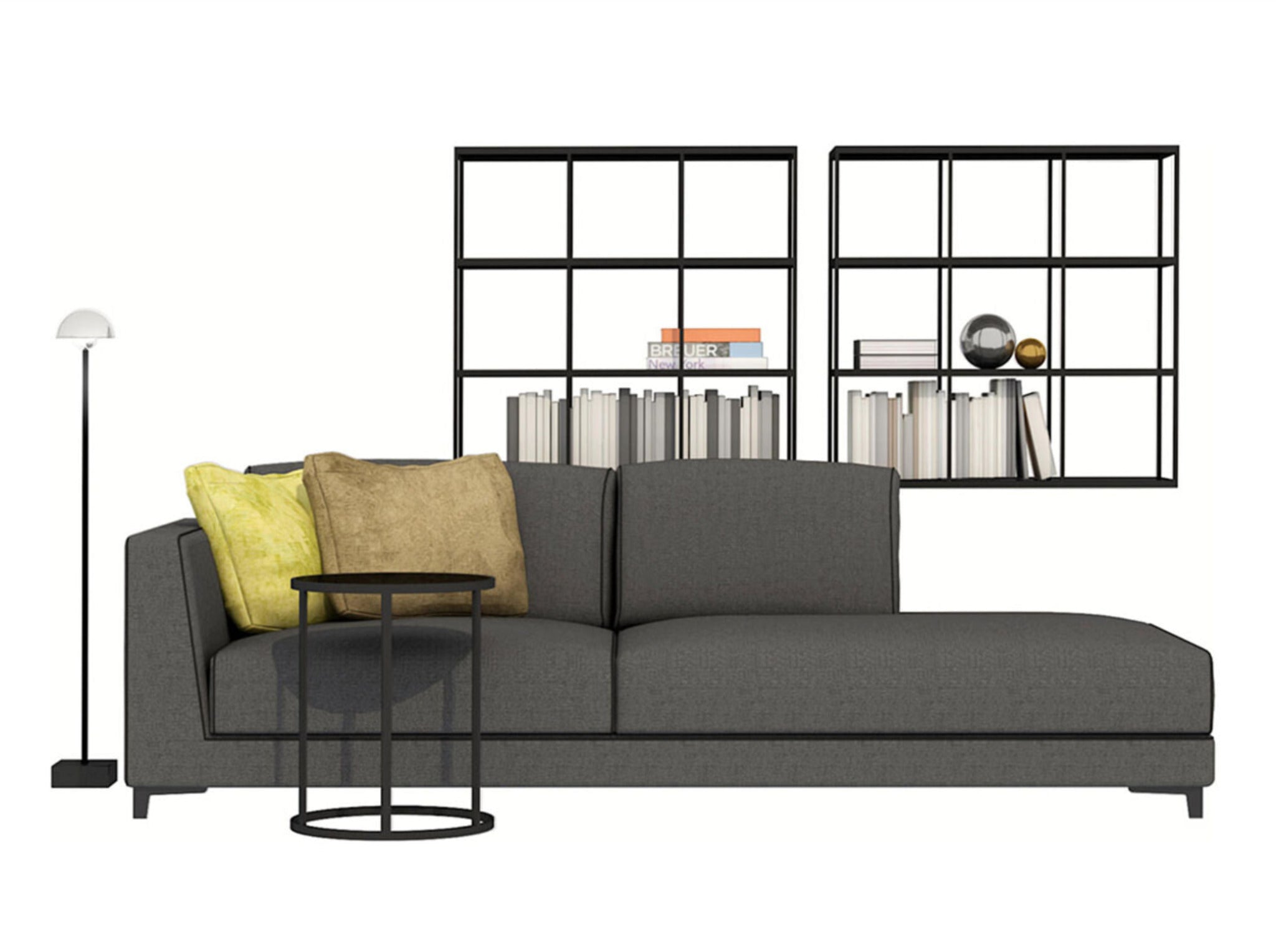 Regalsystem Cameo W110-6 von Christine Kröncke Interior Design