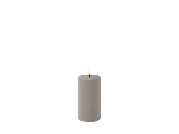 Melted pillar candle smooth S