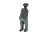 Skulptur The Visitor PLUS dark grey